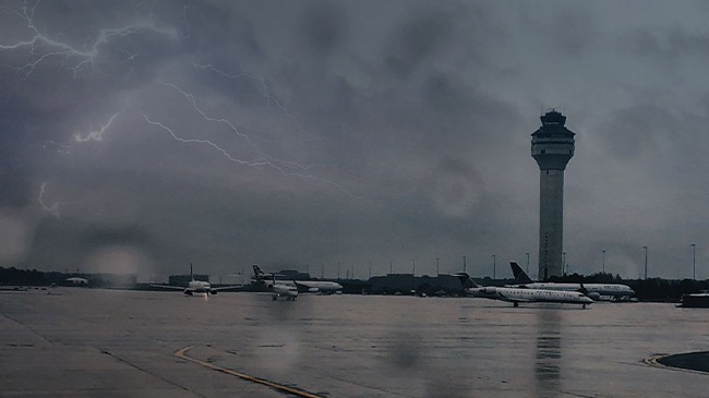 aviation weather; aviation weather radar; aviation weather management