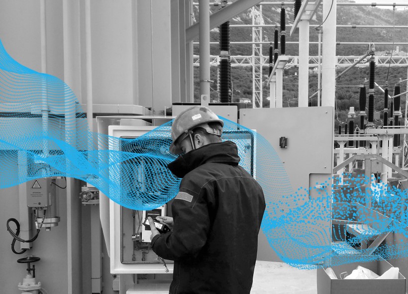 opt100-asennus, sininen aalto