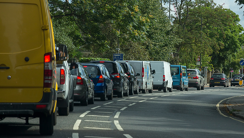 Street level weather and its effect on congestion