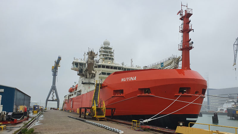 Weatherproof measurements in arctic conditions