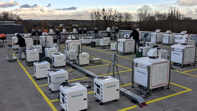 Service center lidar