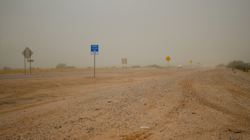 Safer driving through low visibility