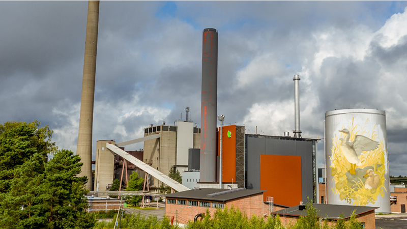 Improving energy efficiency of Fortum