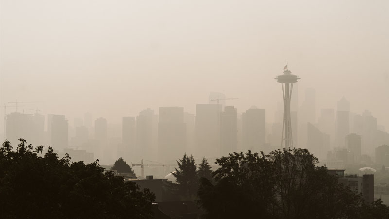 New air quality insights on wildfire smoke using ceilometers