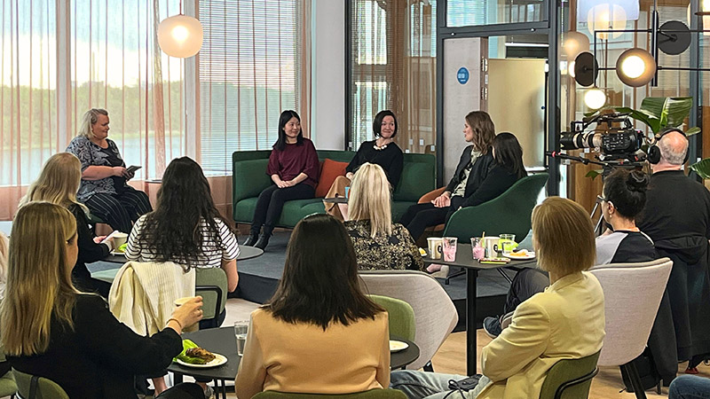 , Vaisala joined forces with Women in Tech Finland to organize a panel discussion ‘the Makers of the Green Transition’