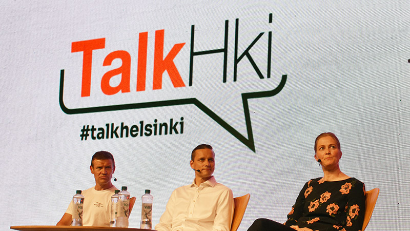 Talk Helsinki event panel discussion on decarbonization