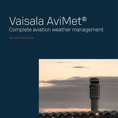 AviMet Complete Aviation Weather Management | Vaisala
