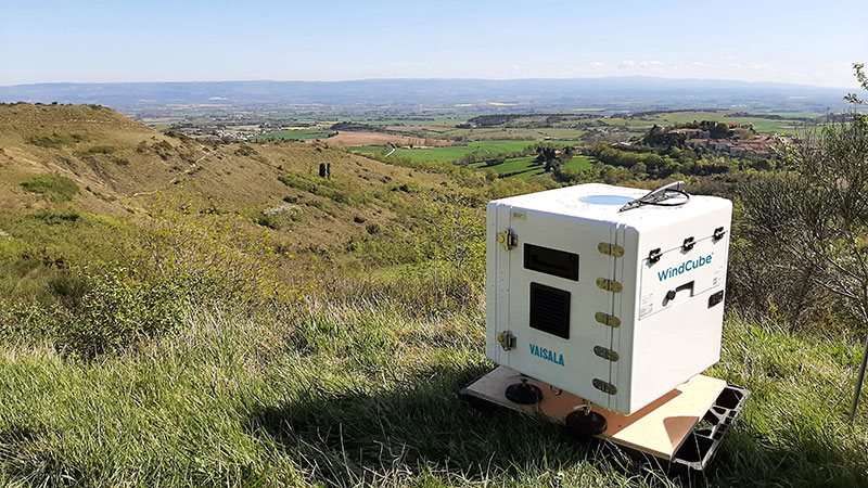 WindCube in terrain