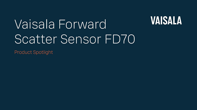 Forward Scatter Sensor FD70 for defense applications Product Spotlight cover
