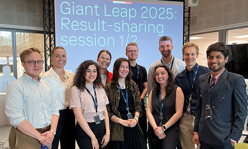 Giant Leap intern group
