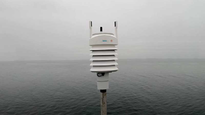 Weather Transmitter WXT536 at sea