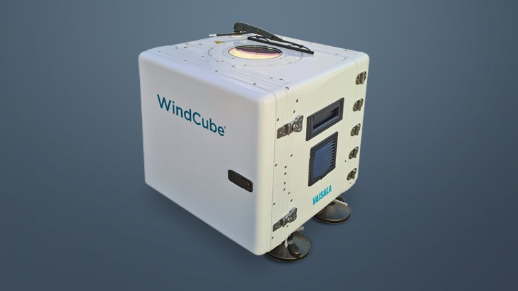 WindCube lidar in Janneby wind farm