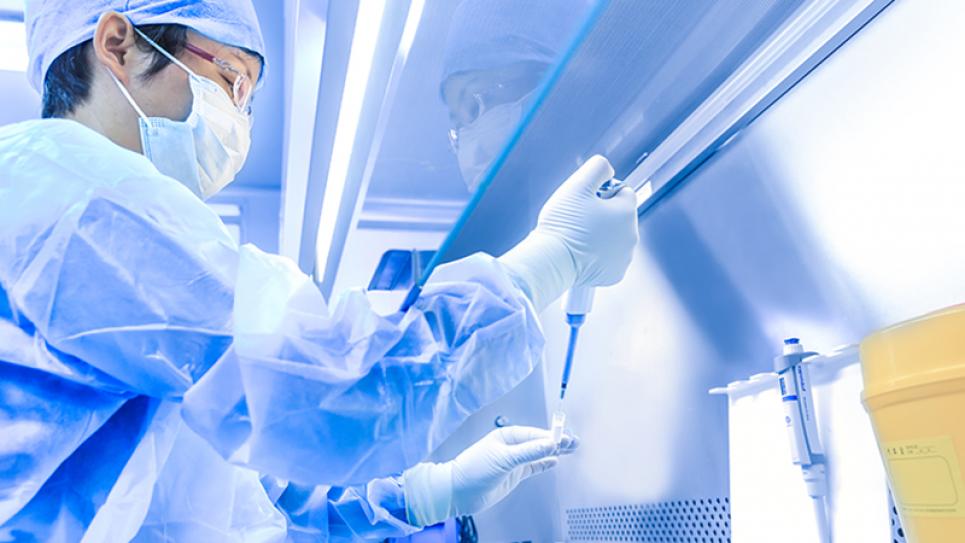 H2O2 vapor in Biosafety lab cabinet