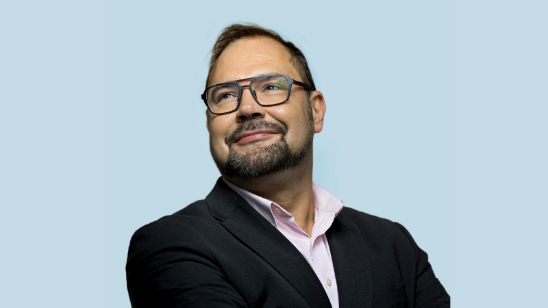 Samuli Hänninen in a portrait picture