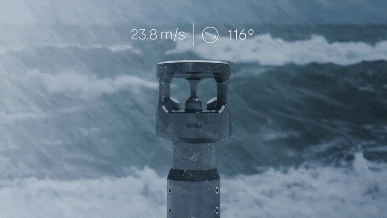 WM80 in heavy rain.