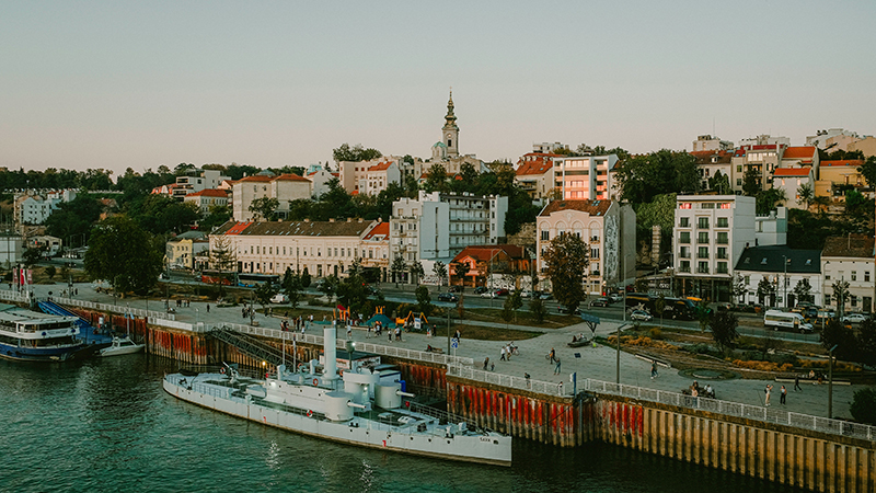 View in Belgrade.