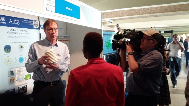 Vaisala at the United Nations Environment Assembly in Kenya