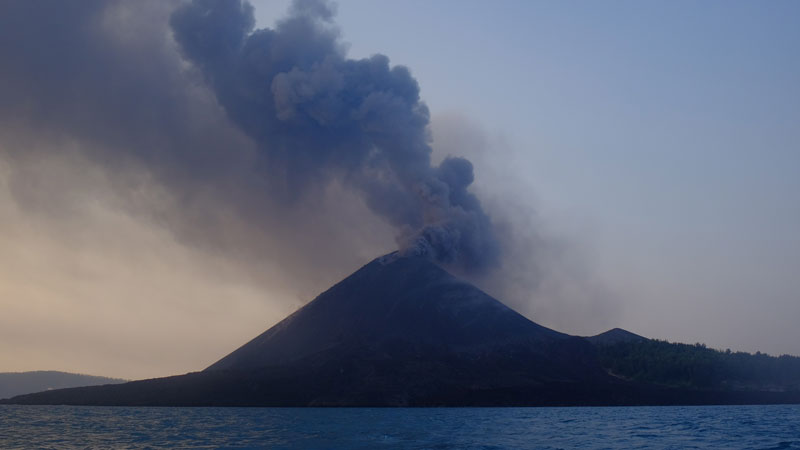 Krakatau eruption