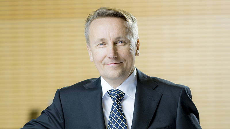 Sampsa Lahtinen is the Executive Vice President of Vaisala Industrial Measurements.