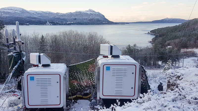 Bridge in the Halsafjorden and Sulafjorden crossings in Norway - Kjeller Vindteknikk