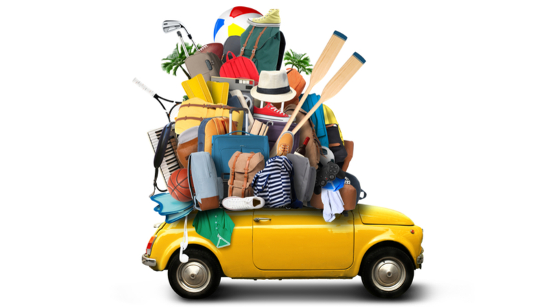 Going on a vacation - full car