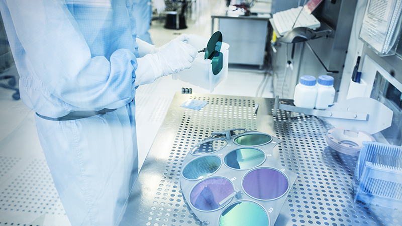 Working in Cleanroom