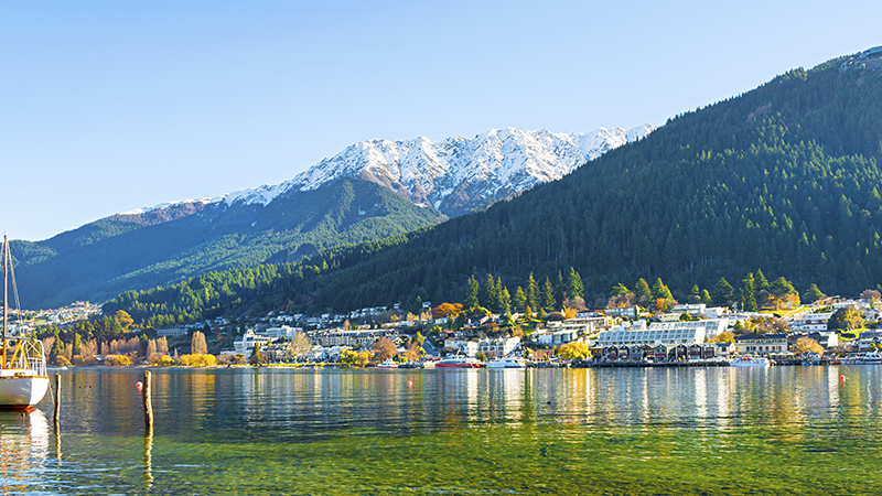 Lake Wakatipu, New Zealand