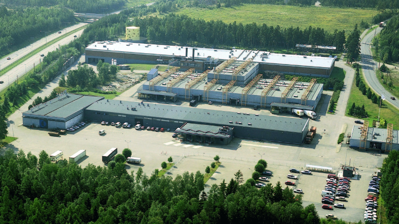 フィンランドのヴァンターにある Valio 社の乳製品製造施設