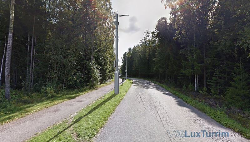 LuxTurrim5G project in Kera, Espoo