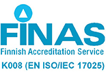 FINAS K0008 (EN ISO/IEC 17025)