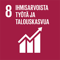 SDG8 ihmisarvoista työtä