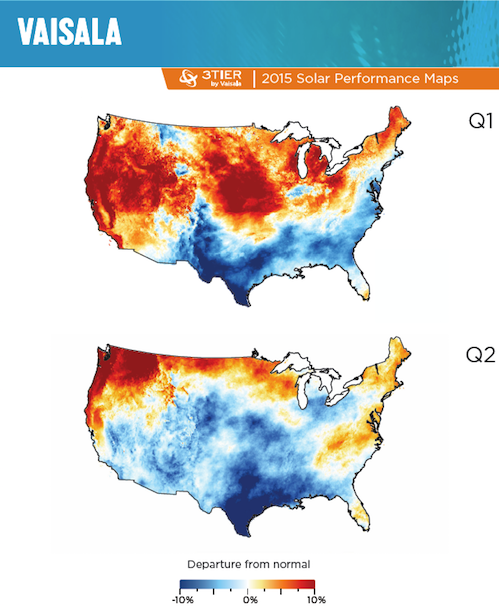 Solar performance map