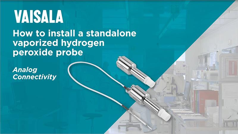 Hydrogen peroxide vapor sensor Analog connection