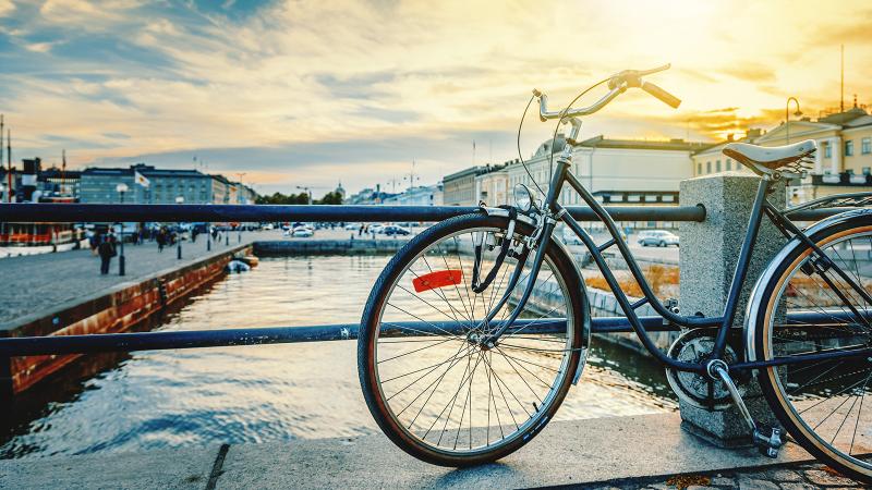 赫尔辛基的自行车