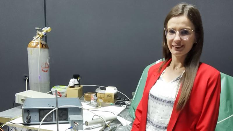 Andelija Petrovic, Junior researcher at her work.