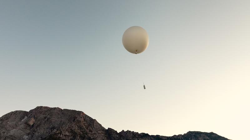 Radiosonde and weather balloon