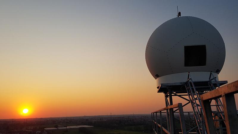 Vaisala's X-band Weather Radar WRS400 in Italy