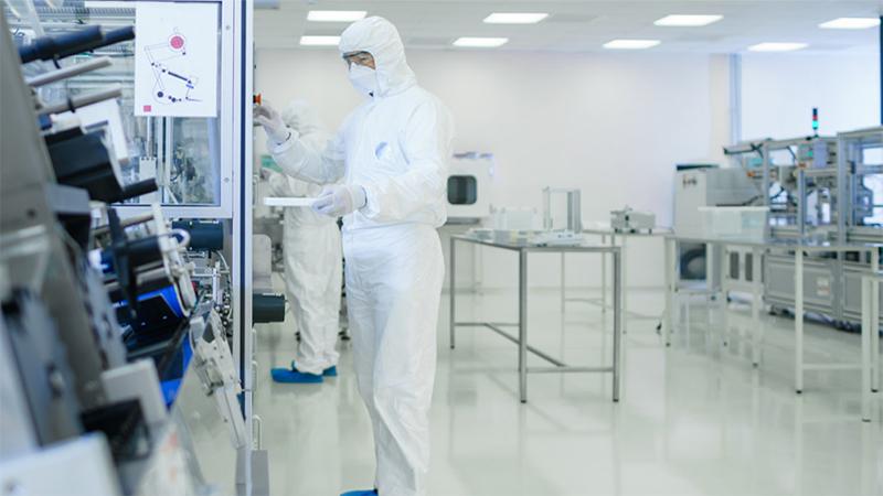 VHP sensor cleanroom bio-decontamination