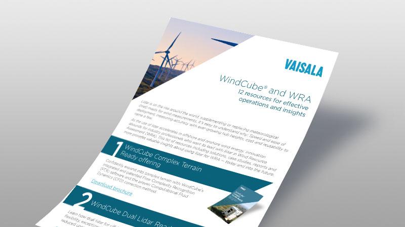 WindCube and WRA: 12 resources for effective operations and insights