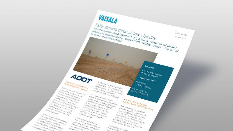 Safer driving through low visibility