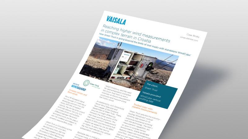 How Green Trust is going beyond the limits of met masts with standalone WindCube