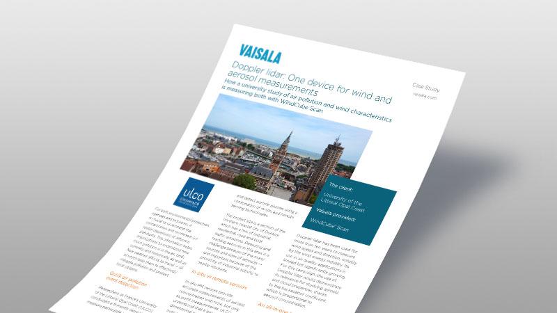 Doppler lidar: One device for wind and aerosol measurements