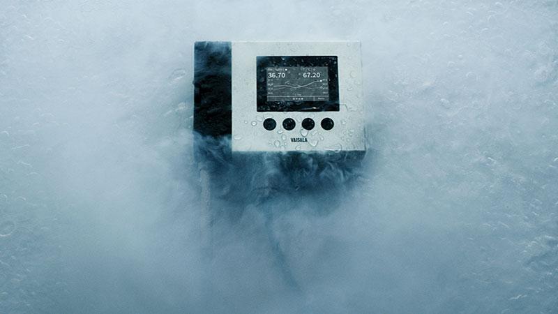 Intrinsically safe temperature humidity for pharmaceutical and biotech environments