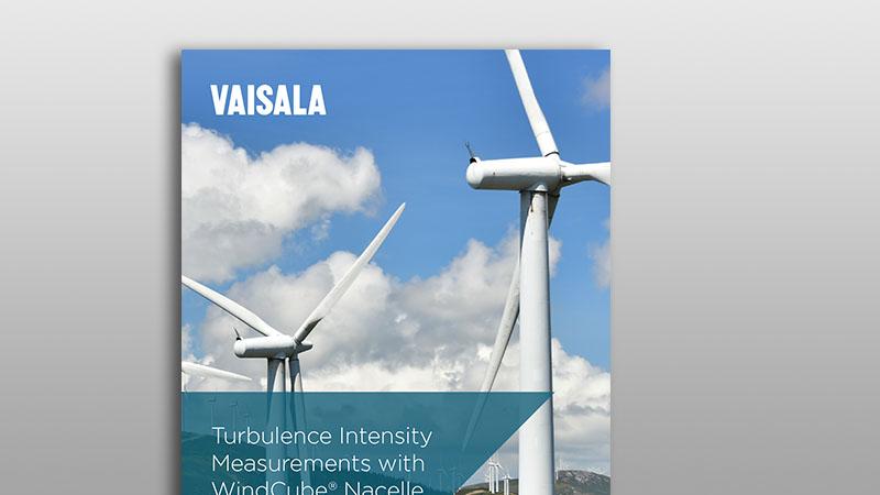 Turbulence Intensity Measurements with WindCube® Nacelle