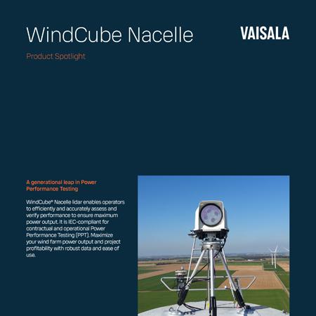 Wind Energy WindCube Insights Overview | Vaisala
