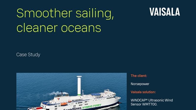 Smoother sailing, cleaner oceans