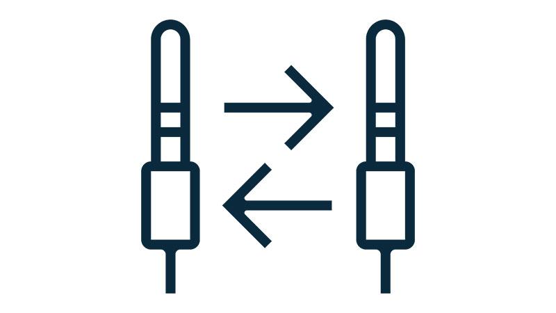 Pictogram: probe swapping