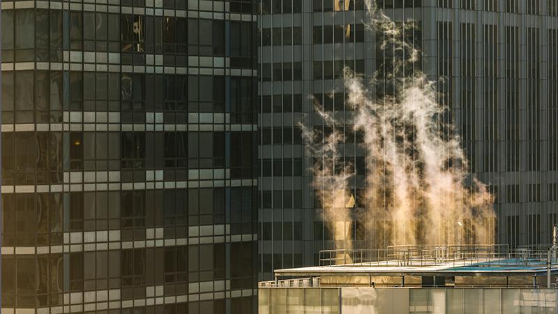 Heating-System-in-a-Skyscraper-Roof