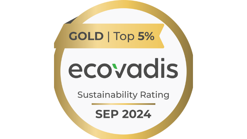 EcoVadis Gold