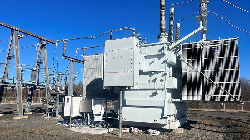 Transformer with OPT100 fitted